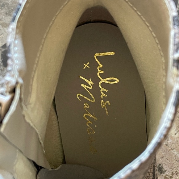 Ankle Snakeskin Bootie - Picture 5 of 5